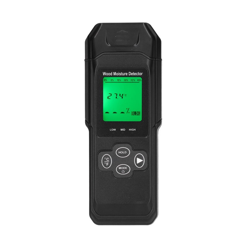 Wood Moisture Tester Building Materials Moisture Enviroment Temperature Detection with