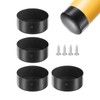 M METERXITY 4-Pack Handrail End Caps, 1.97 Inch/50mm Inner Diameter