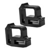 ABOOFAN 2pcs Heavy Duty Truck Cap Clamps Aluminum C Clamps