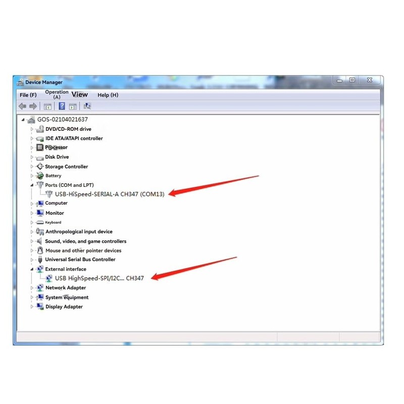 Comphic CH347 High-Speed Programmer Module 24 EEPROM 25 SPI FALSH