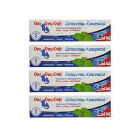 4x One Drop Only Toothpaste Concentrate 25 ml Antibacterial Toothpaste