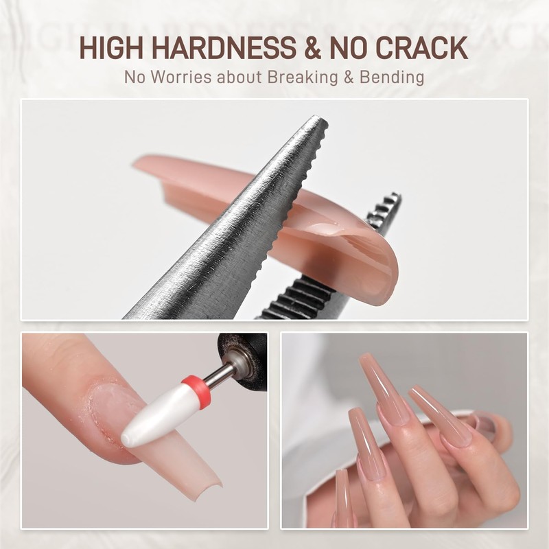 GAOY Crystal Poly Gel, 60g Nail Extension Enhancement Builder Gel,