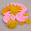 Royal Crown Silicone Molds Set, Lion and Tiara Fondant Molds,