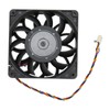 120mm Computer Case Fan Double Ball Bearing Support PMW Temperature