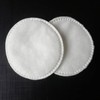 International Round Cotton Pads, 50-Count Pouch, Thick Edge Wet Compress for Makeup Removal One Size / 6cm 10ea