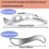 GYX COELE 2 in 1 muscle scraper Stainless Steel Gua