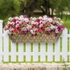 Karlliu 2 Pack 30 Inch Window Boxes Planters Railing Planter