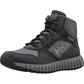 Helly-Hansen Monashee ULLR HELLY TECH Men's Waterproof Hiking Boots, HH Seam-Shield, Premium Suede, LWG Leather, PFC-Free DWR, 991 Jet Black/Charcoal/Ebony - 8