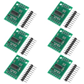 HX711 Load Cell Amplifier Breakout Weigh Sensors Advertising Module Weight Analogue Digital Converter Dual Channel 24-Bit Precision A/D Module Pressure Sensor for Arduino Raspberry Pi Microcontroller