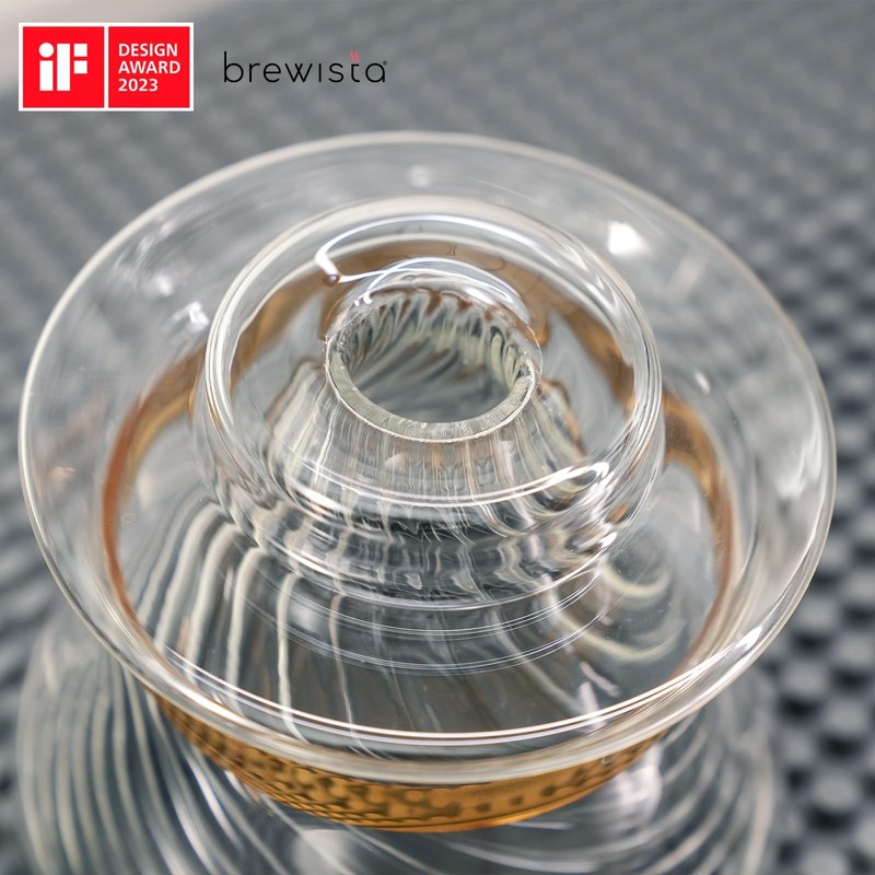 Brewista Tornado Duo Pour Over Coffee Dripper, Insulated Double Wall