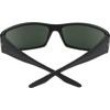 SPY Cooper XL, Rectangular Wrap Sunglasses, Color and Contrast Enhancing