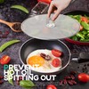 Homestia Splatter Screen for Cooking - Stainless Steel Grease Splatter