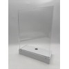 Unbranded NEW 7”x9” Clear 2 Piece Plastic Table Card Paper