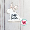 Avery Elle - Bunny Tag - Easter - Stamps and
