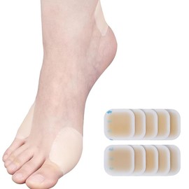 Pack of 10 Anti-Blocking Foot Protective Pads Disposable Cushion Material Shock Absorption Friction Protection Inner Compression for Men and Women