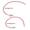 ECSiNG 10PCS Car Fuse Holder 25cm Long Connection Cable for
