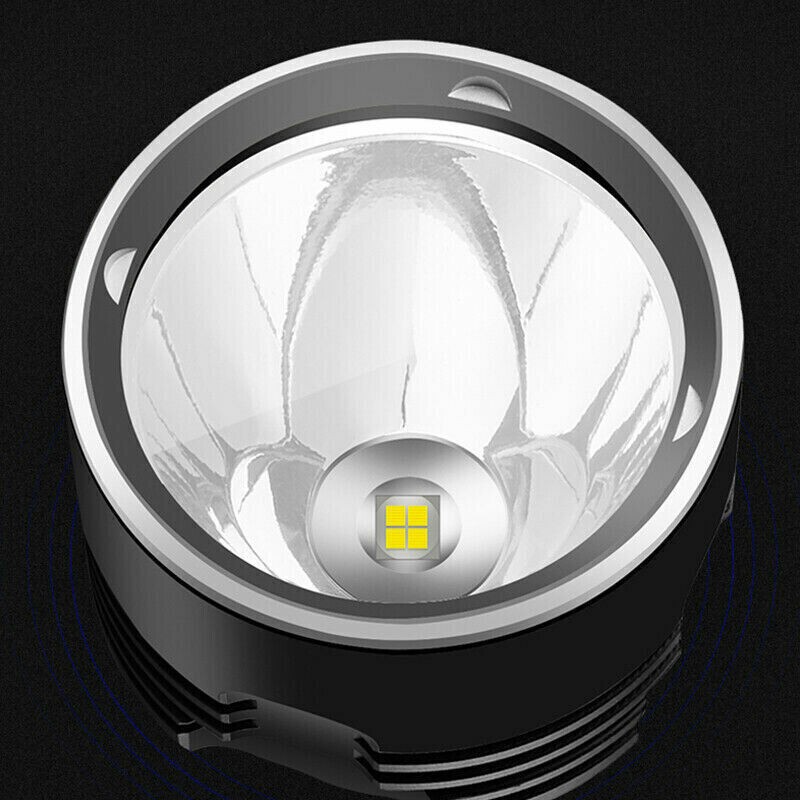 Unbranded 1200000LM LED Flashlight Tactical Light Super Bright Torch USB