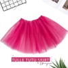 TWINKLEDE Tutu Skirt for Women Adults 4 Layered Tulle Costume