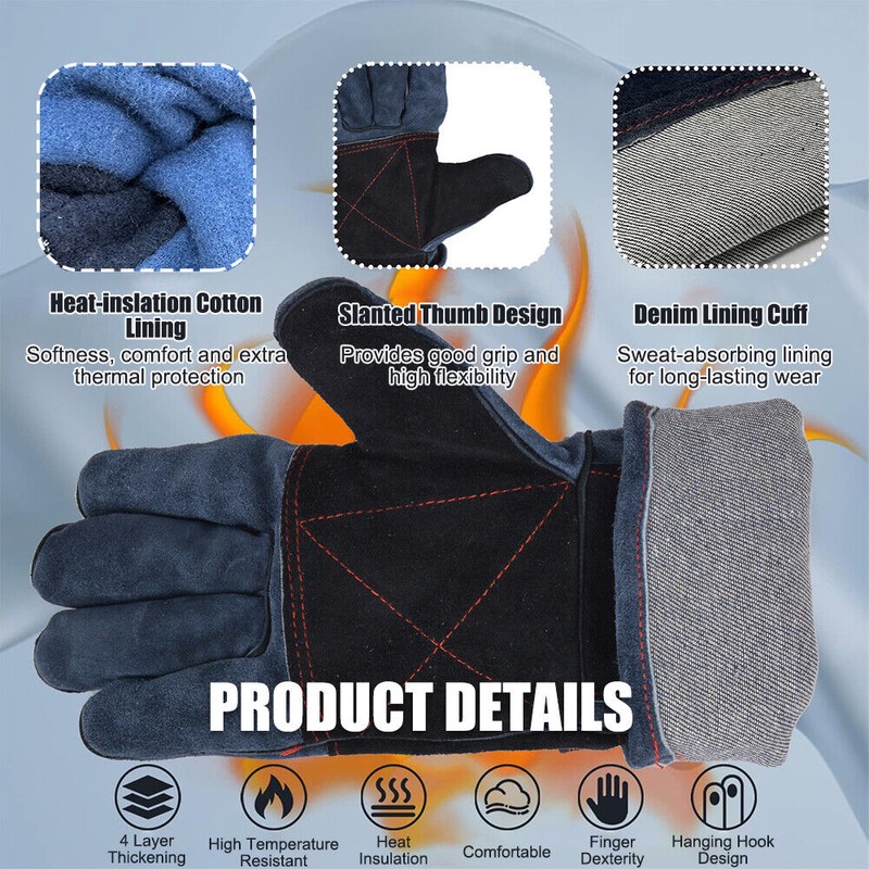 eperfectcom Animal Handling Gloves Anti Bite Training Cat Dog Pet