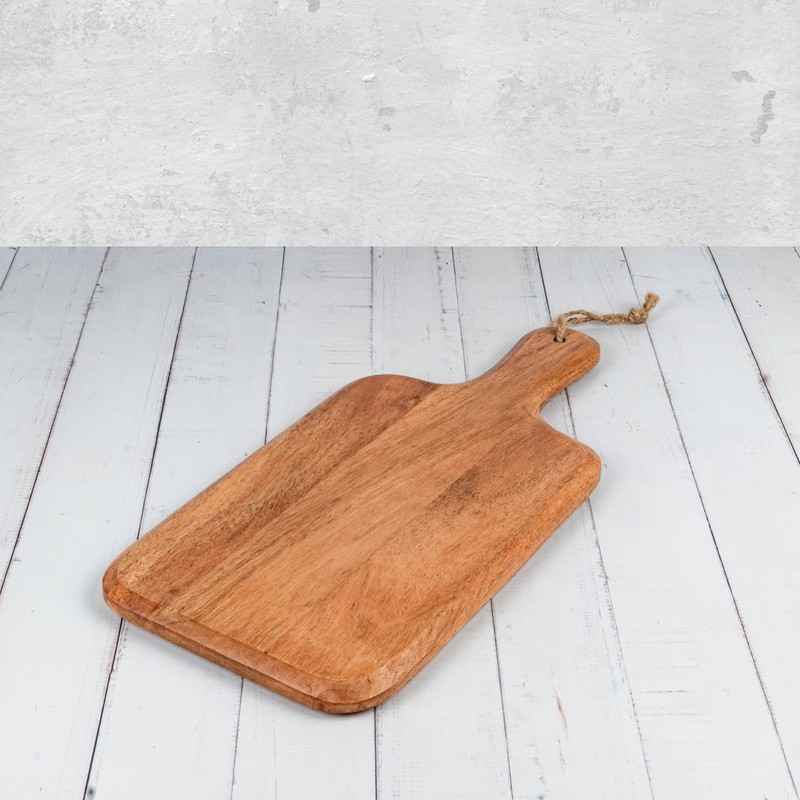 Samhita Acacia Wood Cutting Board, for Meat, Cheese, Bread, Vegetables
