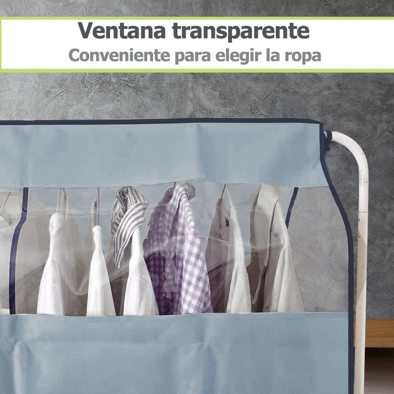 Protector de Ropa Colgante,Funda protectora para ropa, ideal para vestidos,