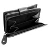 BAGAN Genuine Leather Women's Purse - 020884, black, Classic