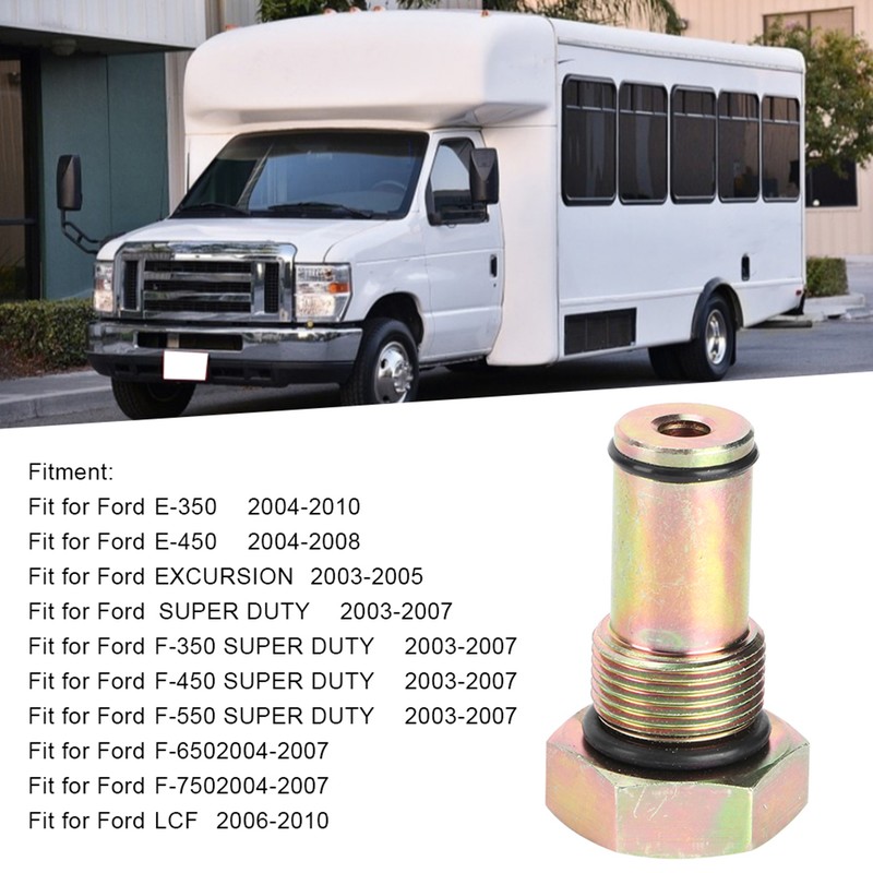 High Pressure Oil System Air Test Fitting 6.0L Powerstroke IPR