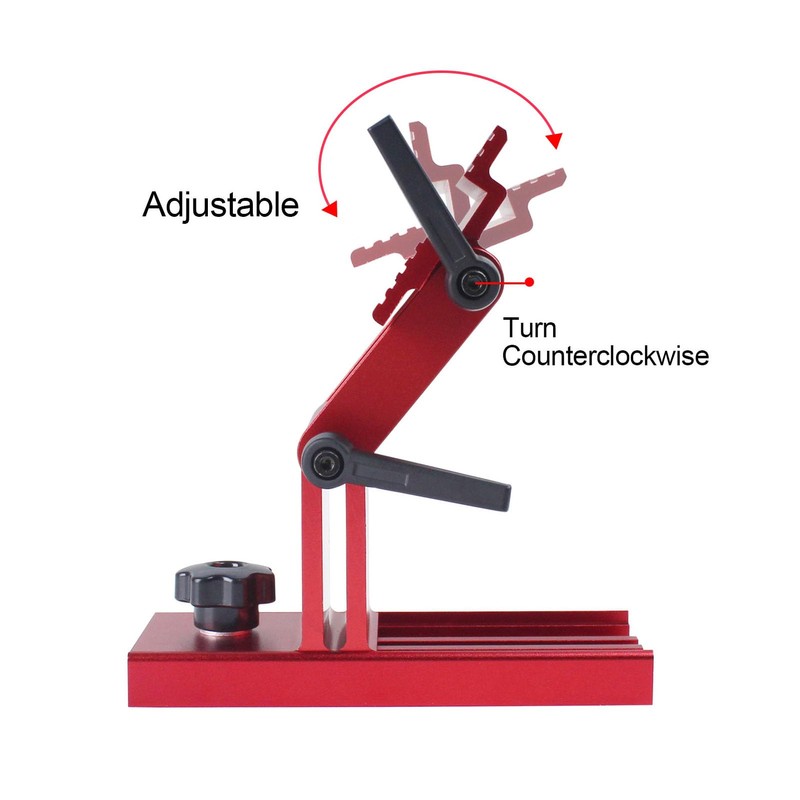 Adjustable Replacement Tool Rest Sharpening Jig for 6 Inch or