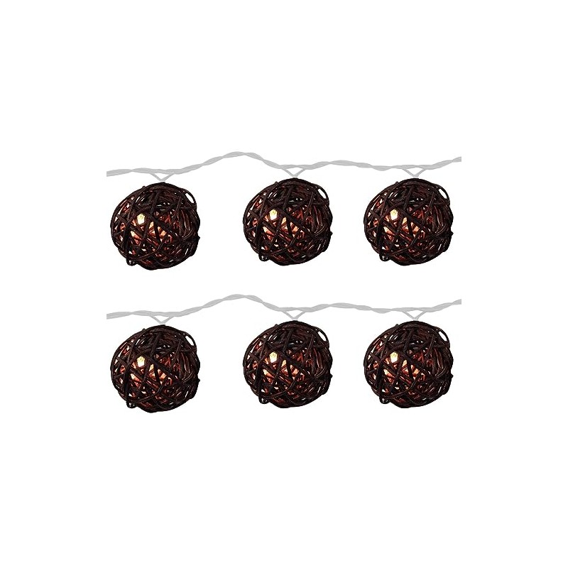 Brite Estrella 10 Unidades Redondo Grapevine Juego de Luces