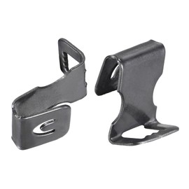 DTGN 19x14x0.3mm Photo Frames Hanger Hooks S-Shaped - 300Pcs - Good for Hanging Paintings - Picture Frame Hook Photos - Black