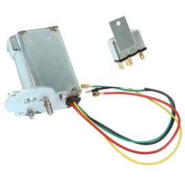 labwork Electric Motor and Relay Convertible Top Electric Motor 22049793 Replacement for Chevy Caprice 1973-1975 Replacement for Chevy Impala 1971-1972