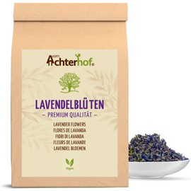 Lavender Flowers Dried 500 g | Original French Lavender of Provence | New Harvest | Lavender 100% Natural - Food Grade | from Achterhof