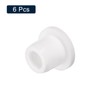 QUARKZMAN Pack of 6 White Plug Holes, Rubber Button for