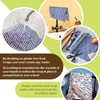 Moukeren 3 Rolls Reusable Beeswax Wrap 13'' x 40'' Food