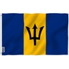 Anley Fly Breeze 3x5 Feet Barbados Flag - Vivid Color