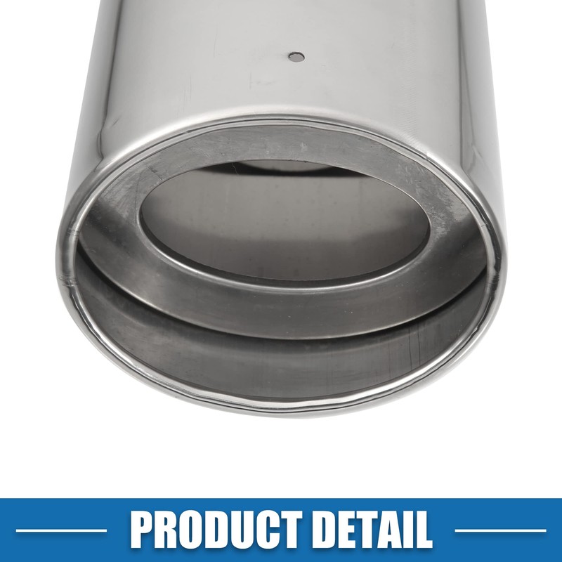 X AUTOHAUX Car Exhaust Tip Pipe 1.5" - 2.25" Exhaust