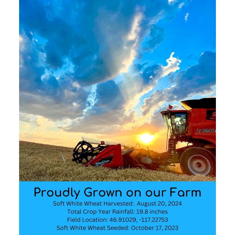 Certified Glyphosate Residue Free Hard Red Spring and Soft White