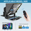 13-inch high-Definition Wide-Angle teleprompter｜High-Definition Beam Splitter Design｜Manual Height Adjustment, Compatible