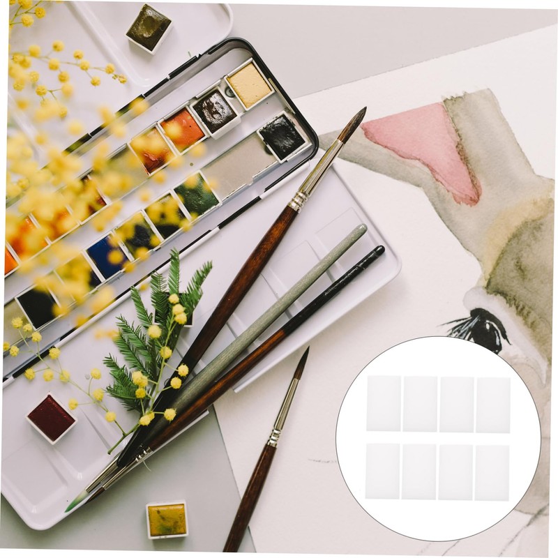 Tofficu 4sets Sponge Dish Sponge Cleaning Shower Scrubber Felting Pad