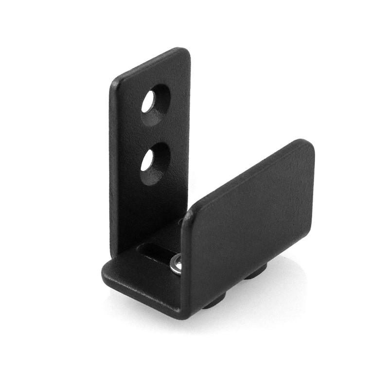 QWORK® Sliding Door Hardware Floor Guide Steel Adjustable Fit Distance