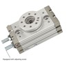 Rotary Pneumatic Air Cylinder 0 to 190 Degree Adjustable Aluminum