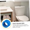 TEHAUX Thickening Toilet Sealing Ring Odor Resistant Flange Ring for