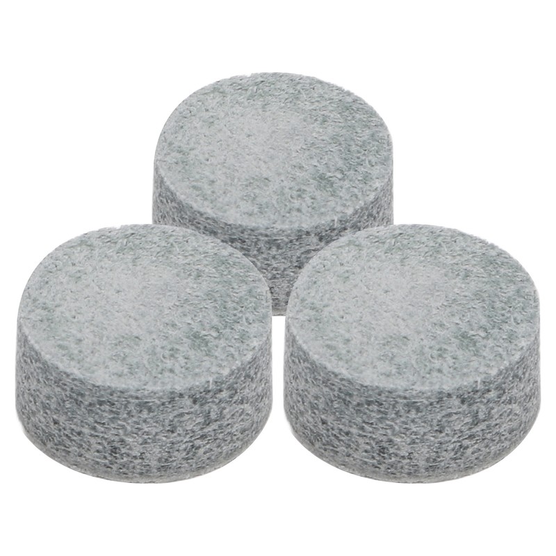 50Pcs Pool Cue Tips Leather Billiard Cue Stick Tip Grade