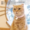 4 Pieces Cute Cat Collar,Cat Breakaway Collar with Anti-Suffocation Buckle,Adjustable