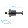 MC MOTOPARTS Black CNC Manual Cam Chain Tensioner Compatible with