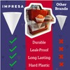 [6 Pack] Plastic Reusable Snow Cone Cups for Your Snow