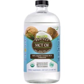 Perfect Supplements Perfect MCT Oil, 100% Organic Coconut (30 fl oz)