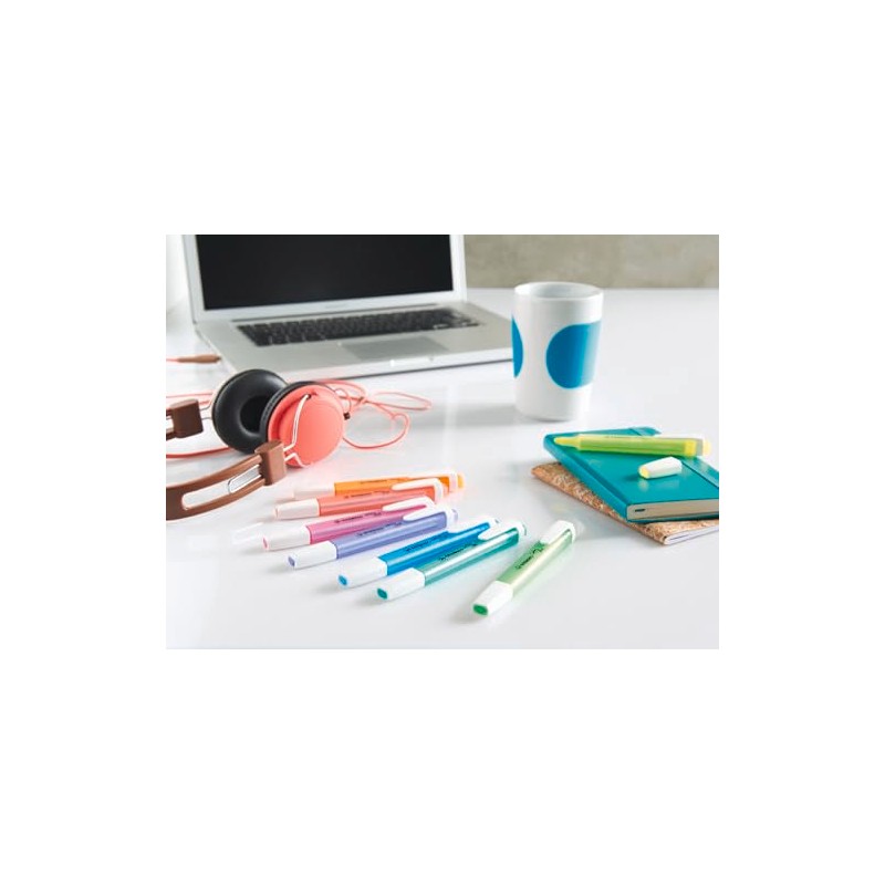 STABILO swing cool, estuche con 6 marcatextos