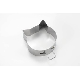 Tiger Crown Pancake Ring, Deep, Cat, 3.5 x 3.7 x H1.6 inches (9 x 9.3 x 4 cm), No. 1699, Made in Japan