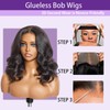 VRBest Wear and Go Glueless Bob Wig Human Hair Body